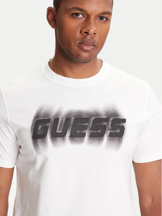 Guess Guess T-Shirt Z5YI12 I3Z14 Bílá Regular Fit