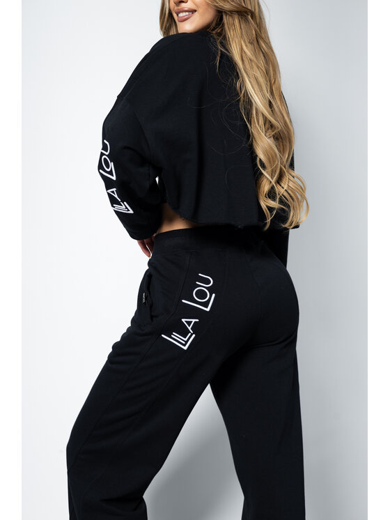 LilaLou LilaLou Dres Alex Czarny Regular Fit