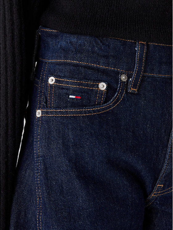 Tommy Jeans Tommy Jeans Traperice Ella DW0DW22617 Tamnoplava Barrel Fit