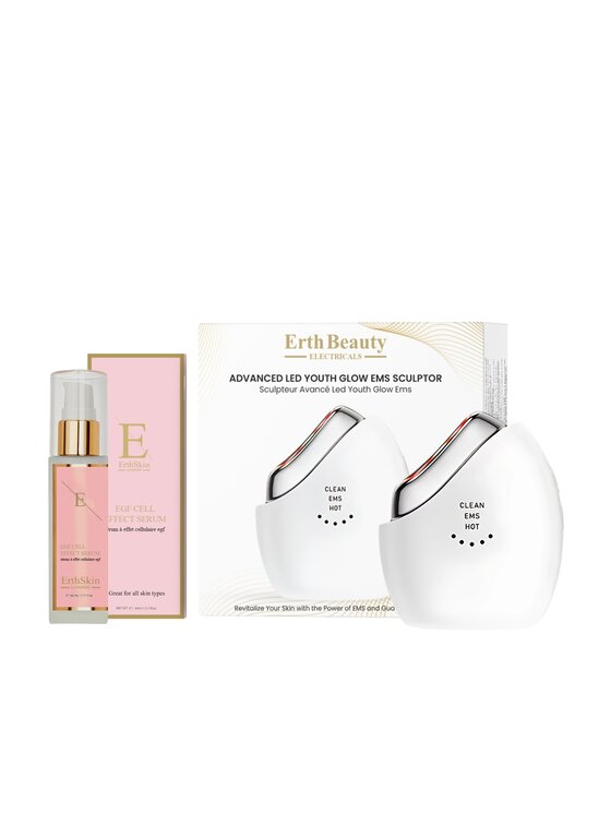 Erthskin London Erthskin London EMS Sculptor Duo z EGF. Maska LED
