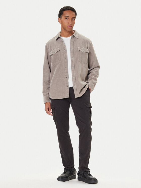Mustang Mustang Текстилни панталони Daytona 1016826 Черен Slim Fit