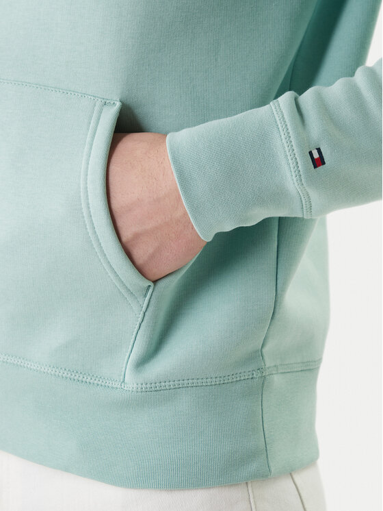 Tommy Hilfiger Tommy Hilfiger Μπλούζα Logo MW0MW11599 Πράσινο Regular Fit