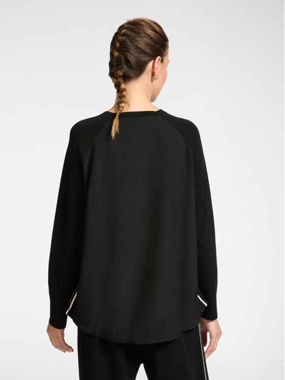 Elena Mirò Elena Mirò Cardigan M447Z000575N0A2 Nero A-Line Fit