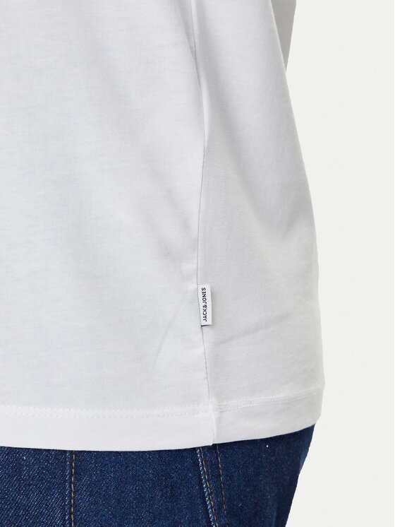 Jack&Jones Jack&Jones Majica dugih rukava Basic 12279538 Bijela Regular Fit
