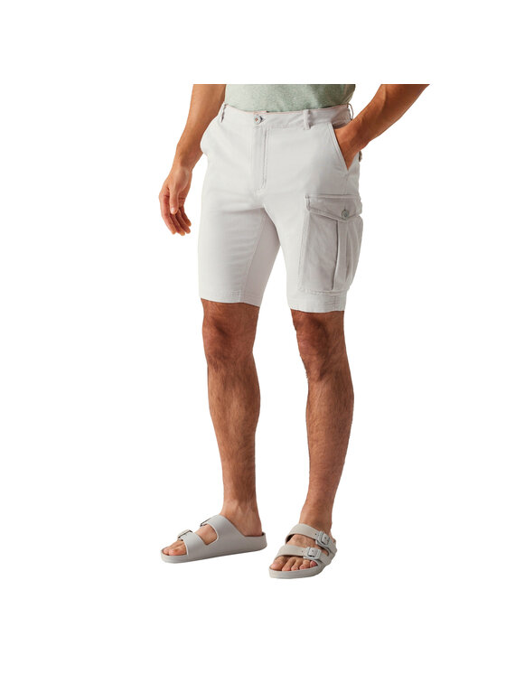 Regatta Regatta Szorty Bendrick Biały Stretch Fit