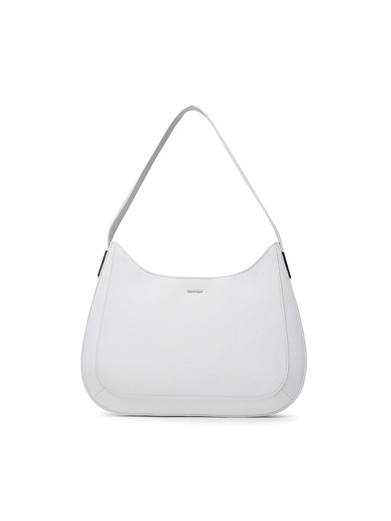 Calvin Klein Handtasche Ck Must Plus Shoulder Bag Md K60K610447 WeiB Modivo