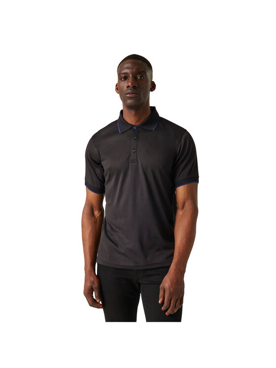 Regatta Regatta Polo RG10810 Czarny Over Fit