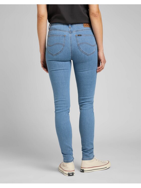 Lee Lee Jeans Scarlett High Clean Light Blu Skinny Fit