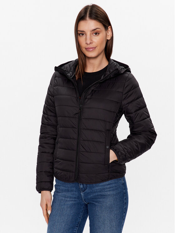 United Colors of Benetton 2twddn024 jas voor dames, Zwart, S