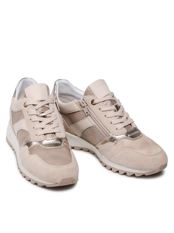 Geox Geox Sneakersy D Tabelya A D15AQA 01122 C5000 Beżowy