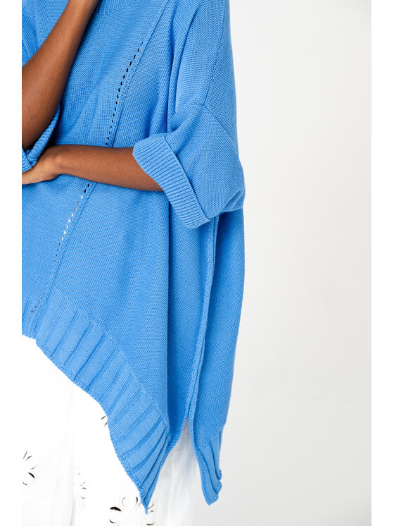 blue shadow blue shadow Sweter Gustti Niebieski Regular Fit