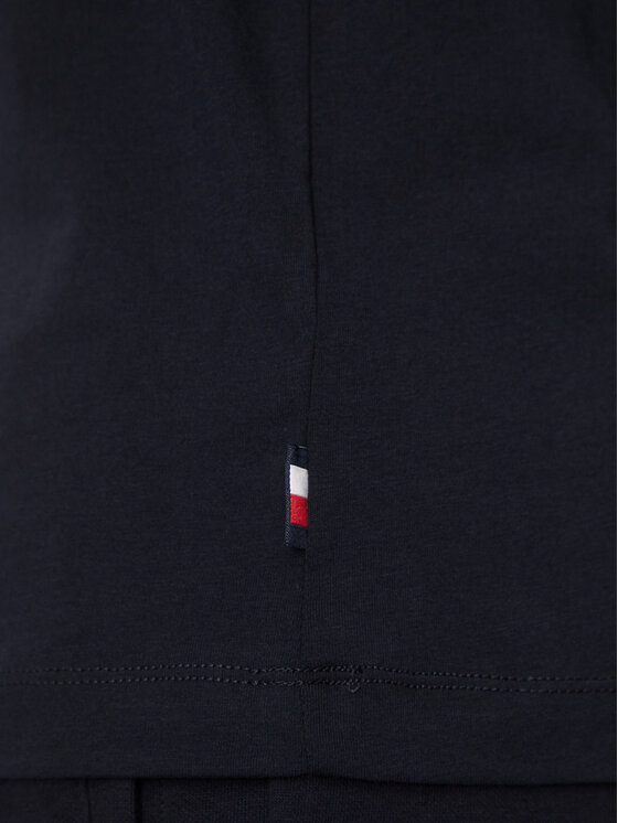 Tommy Hilfiger Tommy Hilfiger T-särk Chest Stripe MW0MW36739 Tumesinine Regular Fit