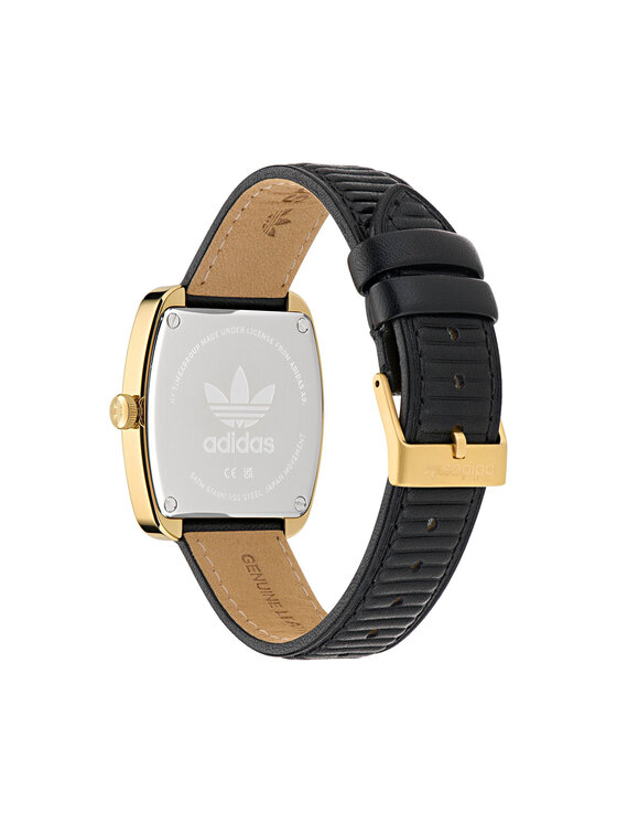 adidas adidas Zegarek Retro Wave One AOSY24528 Czarny