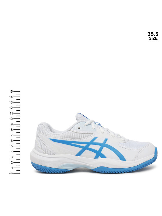 Asics Asics Scarpe da tennis Gel-Game Gs Clay/Oc 1044A082 Bianco