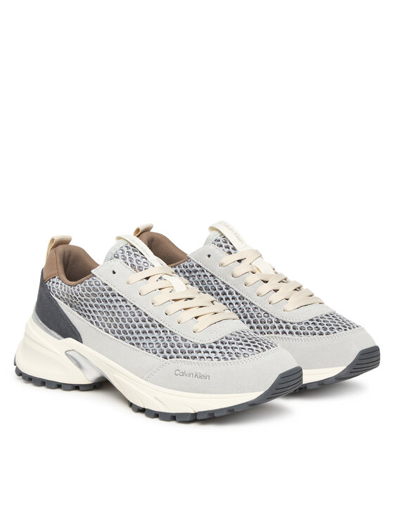 Calvin Klein Calvin Klein Tenisice Hike Runner Lace Up Techmix YW0YW02030 Bež