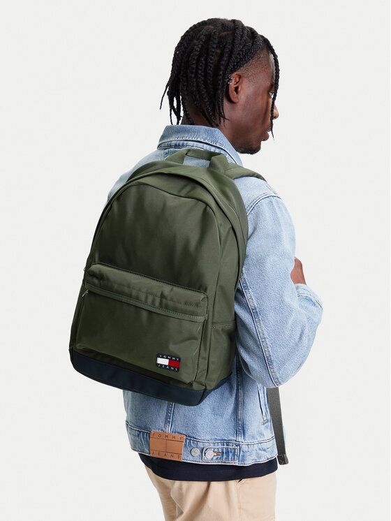 Tommy Jeans Tommy Jeans Σακίδιο Tjm Ess Daily Dome Backpack AM0AM13400 Πράσινο