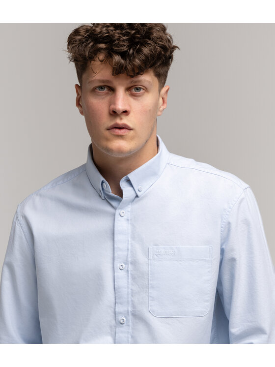 Lee Cooper Lee Cooper Koszula LARS 1000 Niebieski Regular Fit