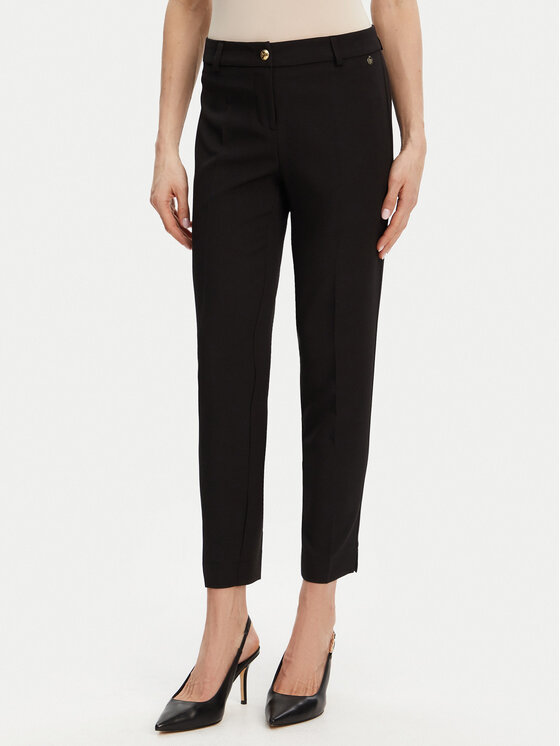 Maryley Maryley Stoffhose 25EB52Z/M24/43NE Schwarz Regular Fit