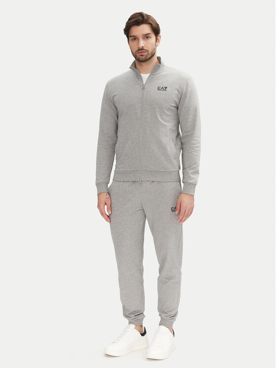 EA7 Emporio Armani EA7 Emporio Armani Felpa 8NPM31 PJVRZ O8003 Grigio Regular Fit
