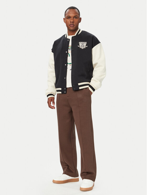 Guess Guess Bomber stila jaka Z6YL07 K5007 Melns Regular Fit
