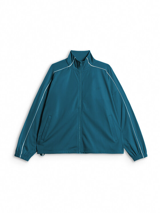 4F 4F Bluza AQUA FORCE Turkusowy Loose Fit