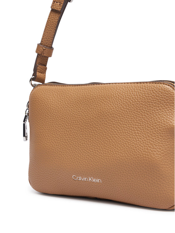 Calvin Klein Calvin Klein Soma Webbing 2X Strap Camera Bag LV04F3656G Bēšs