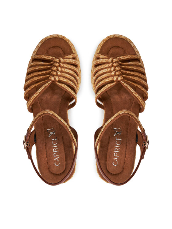 Caprice Caprice Espadrillid 9-28304-42 Pruun