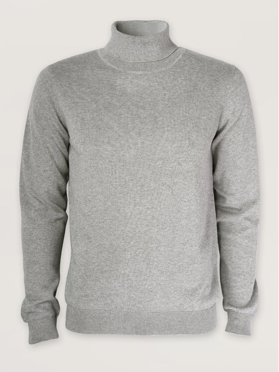 Willsoor Willsoor Sweter 71417 Szary Regular Fit