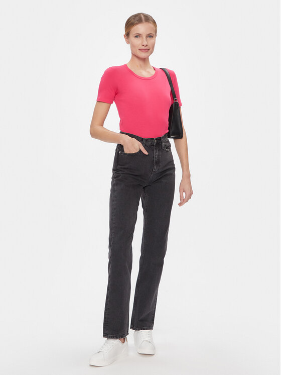United Colors Of Benetton United Colors Of Benetton Tricou 3GA2E16A0 Roz Regular Fit