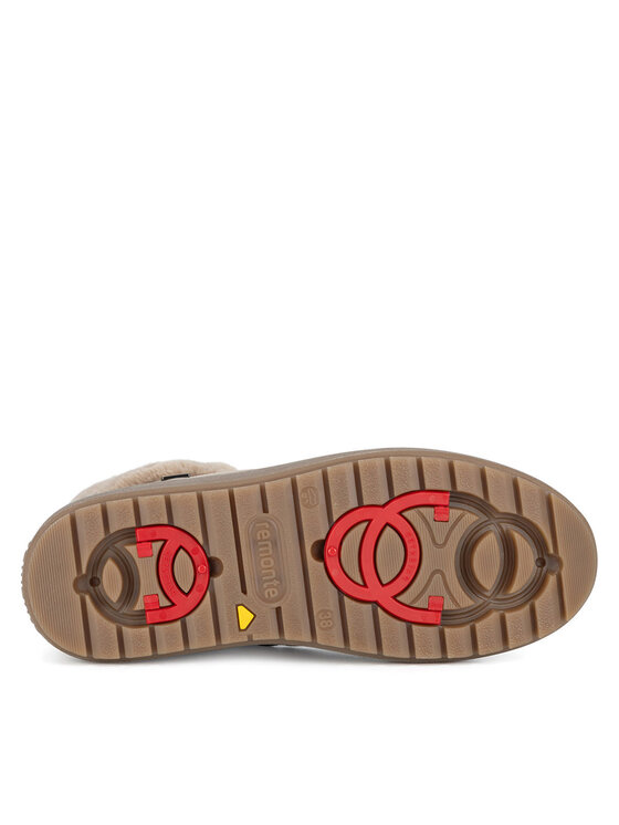 Remonte Remonte Schnürschuhe D0U78-20 Beige