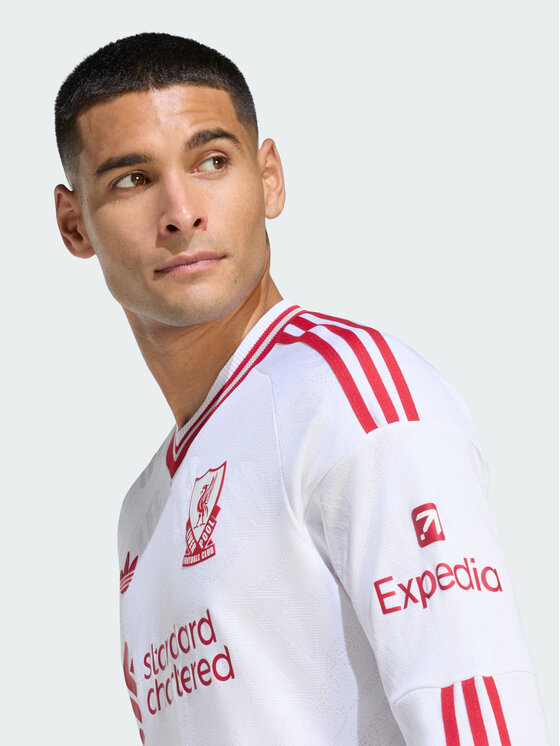 adidas adidas Koszulka techniczna 171847 Biały Slim Fit