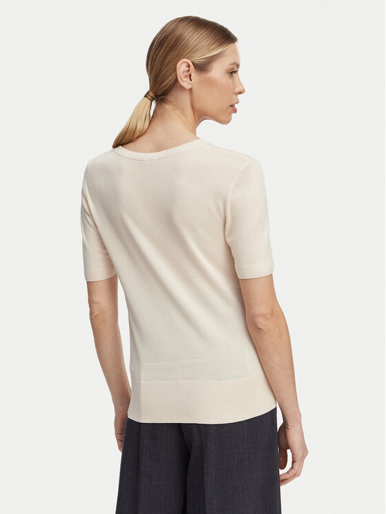 Calvin Klein Calvin Klein Megztinis LV044F323G Kreminė Regular Fit