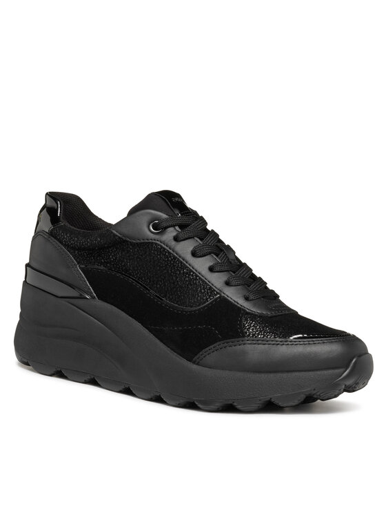 Geox Geox Tenisice D Spherica Ec13 D45WAA 0JS85 C9999 Crna