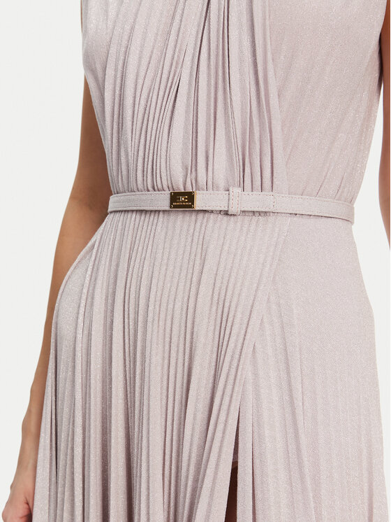 Elisabetta Franchi Elisabetta Franchi Sukienka wieczorowa AB-R21-52E2 Fioletowy Regular Fit