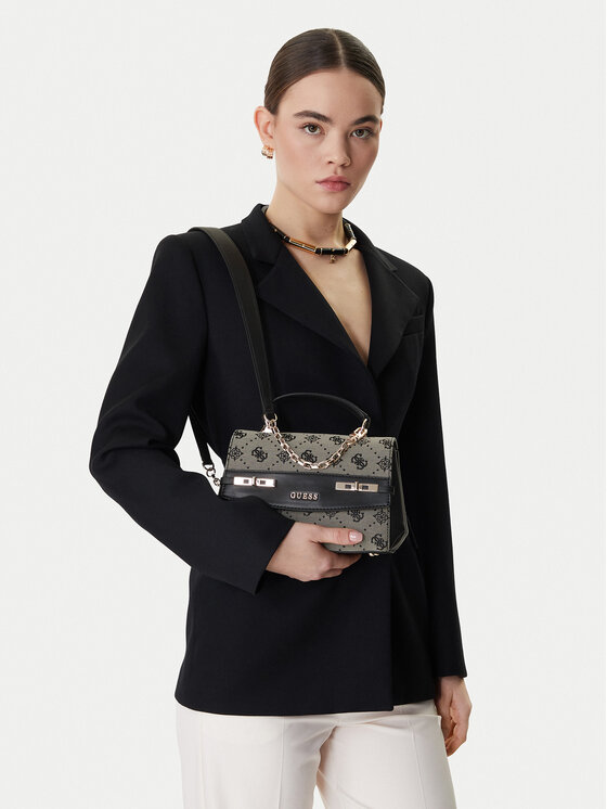 Guess Guess Kabelka Melinda HWJP99 02200 Čierna
