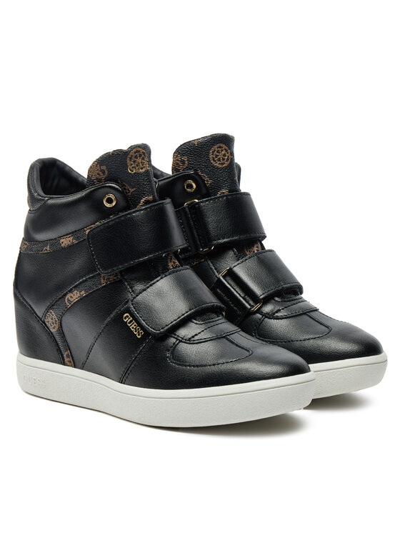 Guess Guess Tenisice Moira FL7MOR FAL12 Crna