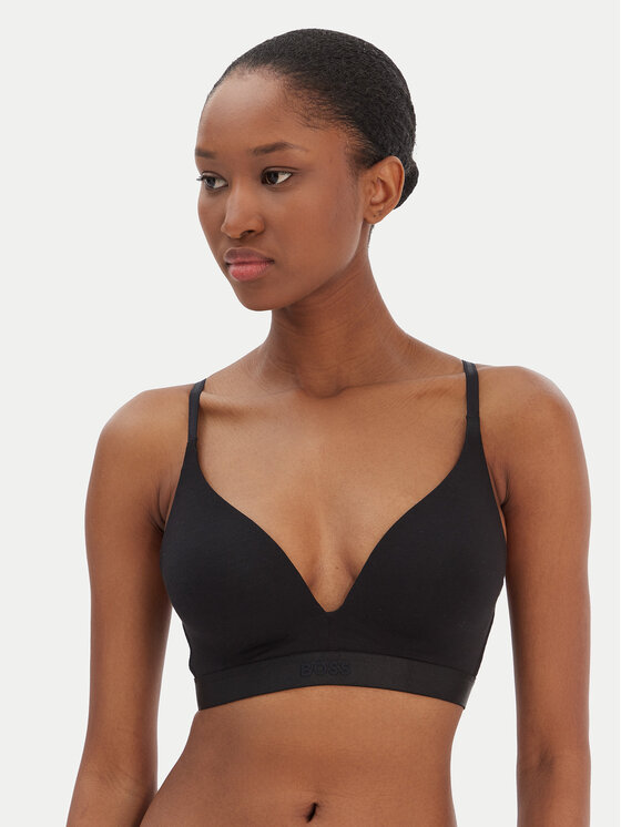 BOSS BOSS Bralette krūšturis 50535250 Melns