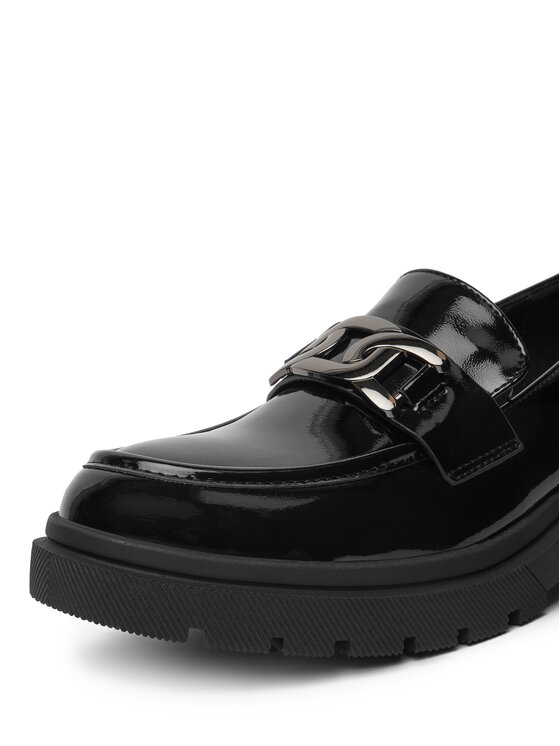 DeeZee DeeZee Loafersy LZ24-01 Czarny