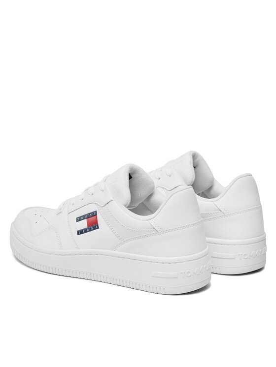 Tommy Jeans Tommy Jeans Sneakersy Tjm Retro Basket Ess EM0EM01395 Biały