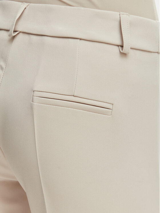 Maryley Maryley Pantaloni di tessuto 26EB52Z/43LA Beige chiaro Regular Fit