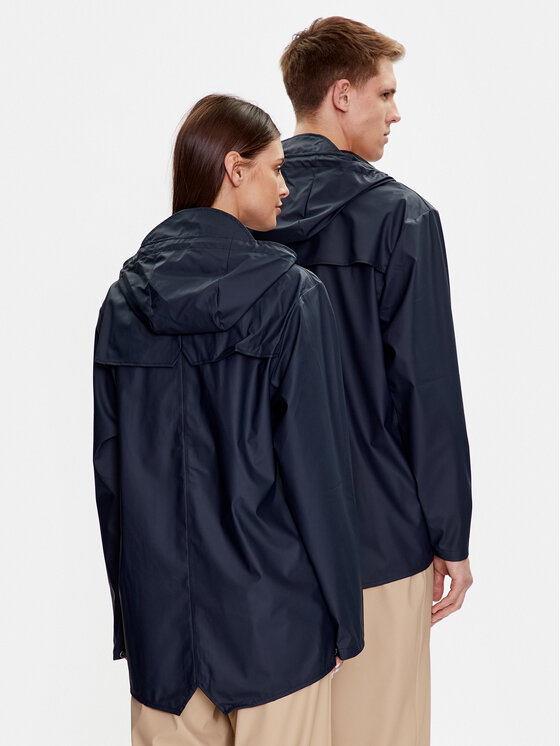 Rains Rains Μπουφάν αδιάβροχο 12010 Σκούρο μπλε Regular Fit