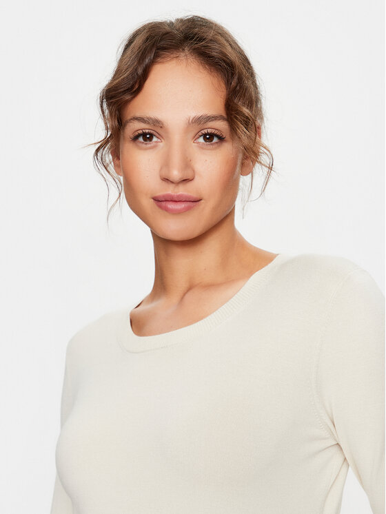 Sisley Sisley Πουλόβερ 14ETM100F Μπεζ Regular Fit