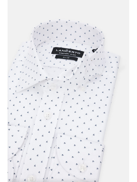 Lancerto Lancerto Koszula Marla KO073123000012 Biały Slim Fit