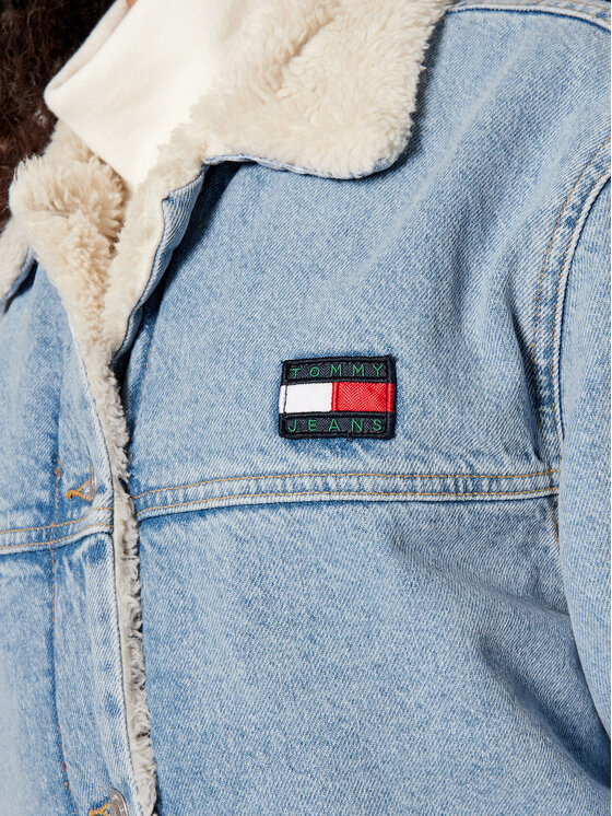 TOMMY HILFIGER Worker Sherpa - Denim Jacket