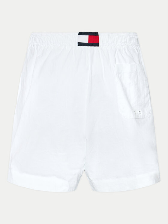 Tommy Hilfiger Tommy Hilfiger Plavecké šortky UM0UM03280 Bílá Regular Fit