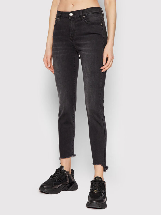 PINKO Pinko Jeansy 1J10WZ Y78P Černá Skinny Fit
