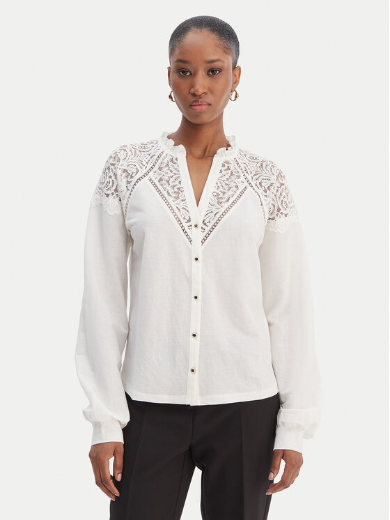 Morgan Morgan Särk 261-TNICOLE Valge Regular Fit