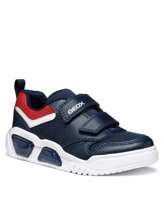 Geox Geox Sneakersy J Illuminus J55GVA 014BU C0735 D Granatowy