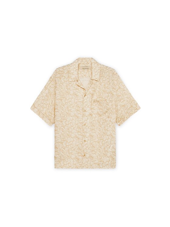 Trussardi Trussardi Koszula 5040N000047N0SB Kremowy Regular Fit