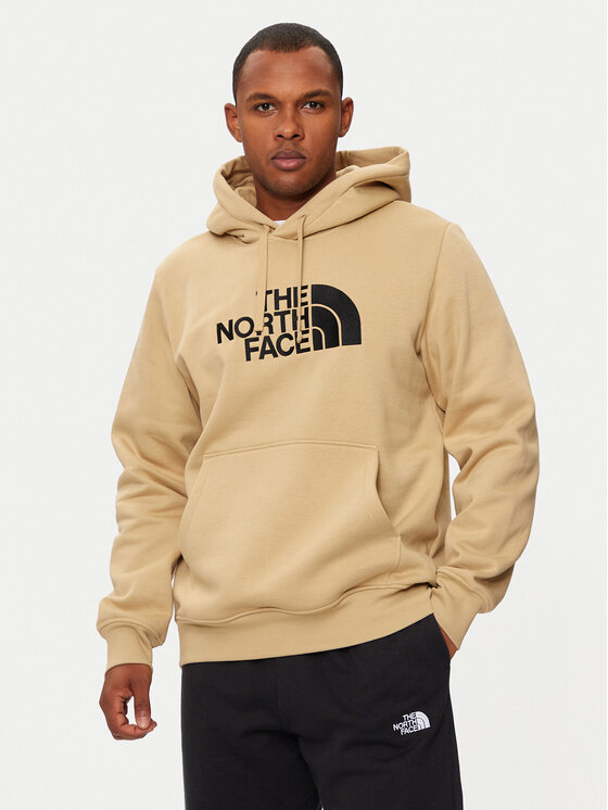The North Face The North Face Majica dugih rukava Drew Peak NF0A89EM Bež Regular Fit
